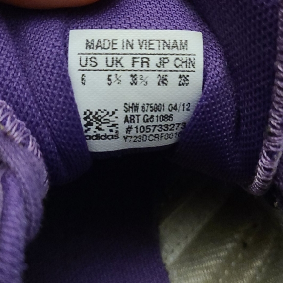 Adidas purple runners - Picture 9 of 12